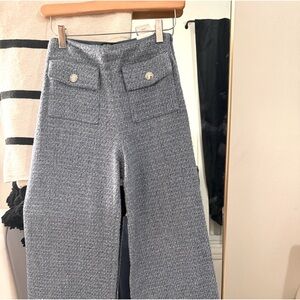 Maje size 34 tweed pants